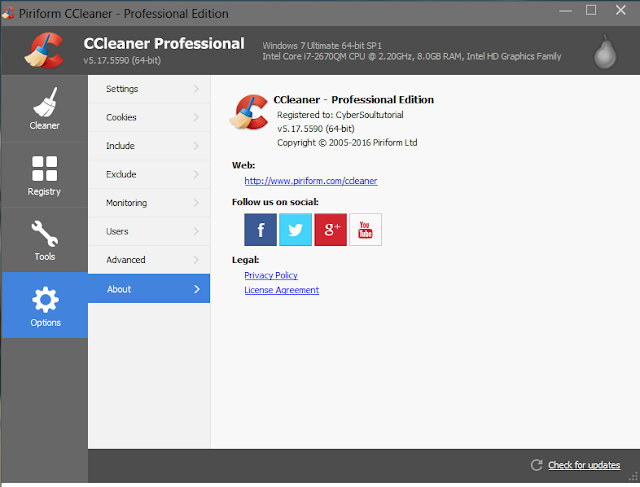 Ccleaner professional serial key free download key
